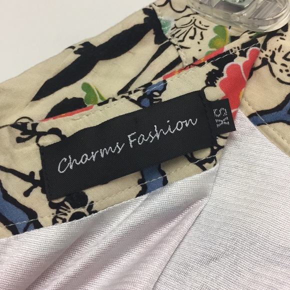 XS Japanese floral patterned skirt - Picture 4 of 5